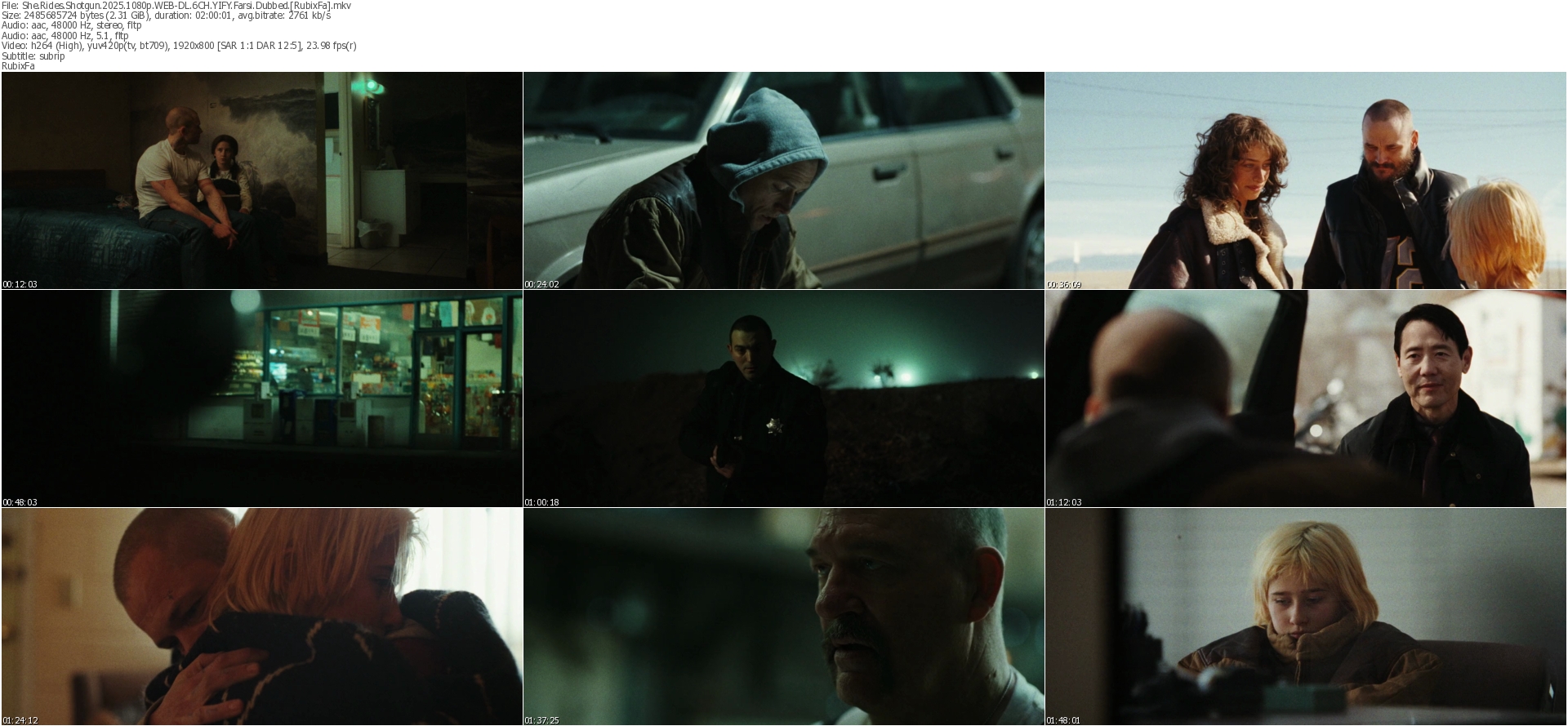 دانلود فیلم She Rides Shotgun 2025 دوبله فارسی